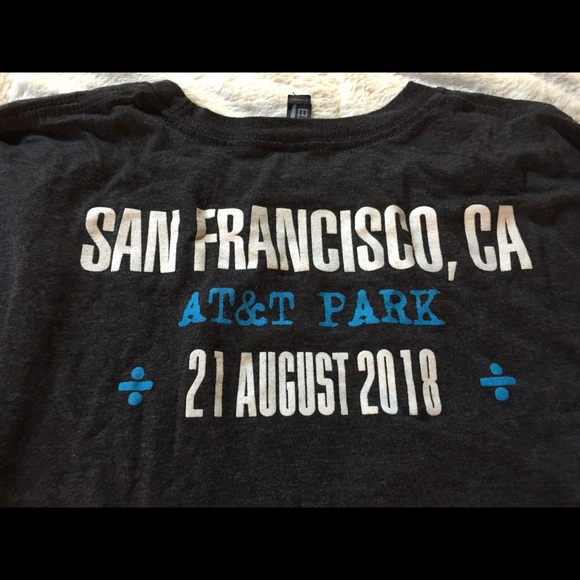 LIMITED EDITION San Francisco Ed Sheeran T-Shirt - Picture 3 of 5